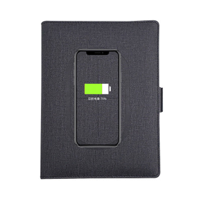Multifunctional wireless charging notebook