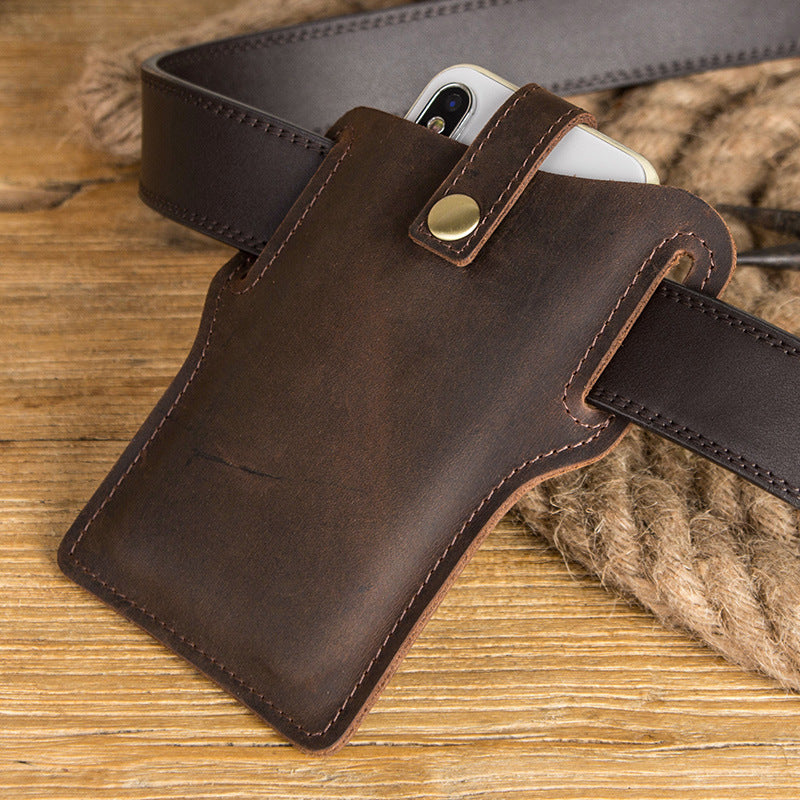 Portable Huawei mobile phone bag Samsung mobile phone leather case