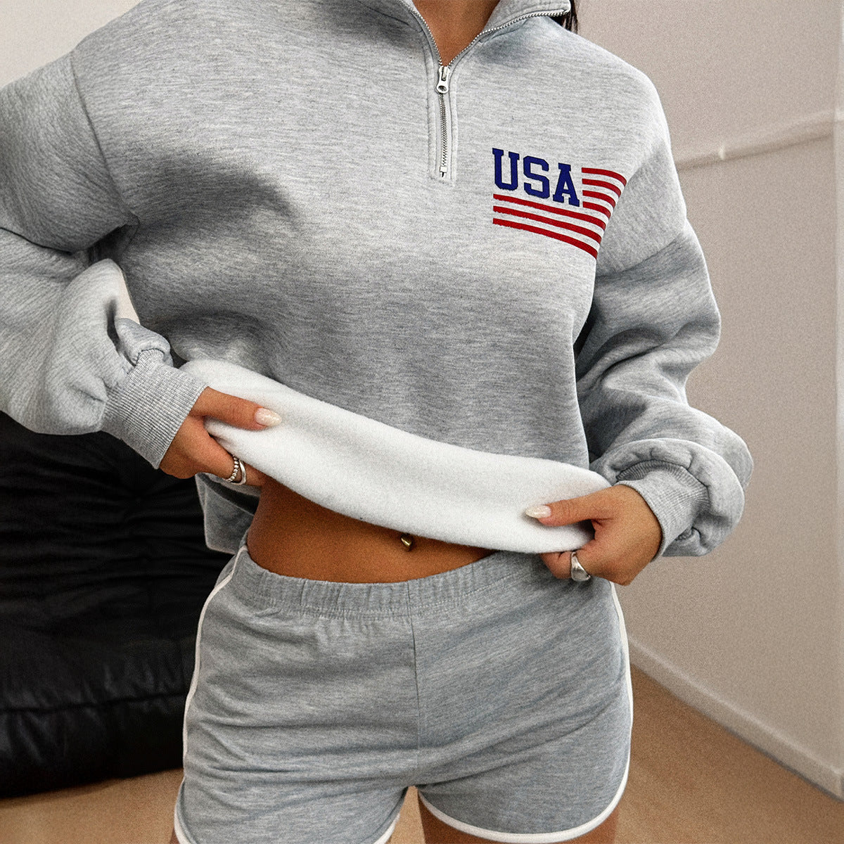 Casual Style Turtleneck Long Sleeve Women's Sweater Women's Clothing