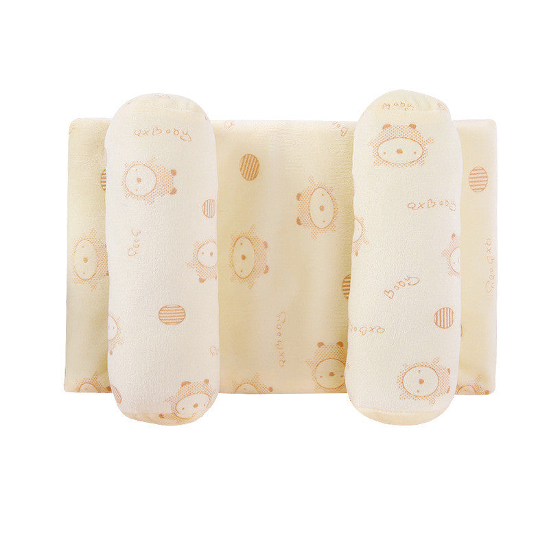 Yulan Beiji baby shaped pillow correction of baby deflection prevention pillow adjustable flat head cartoon pillow