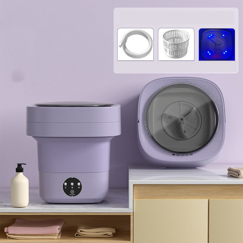 Mini Foldable Washing Machine for Baby clothes, Underwear Washing Machine Big Capacity 3 Models With Spinning Dry luxurioutlet.com