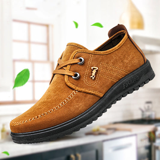 Casual Korean men's breathable shoes