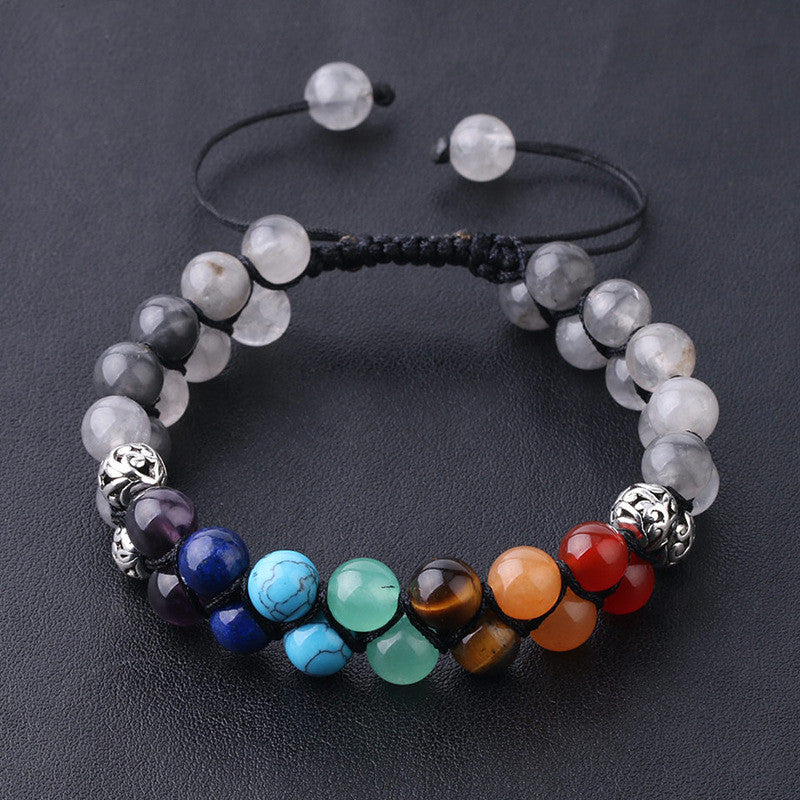 Natural Stone Bead Bracelet