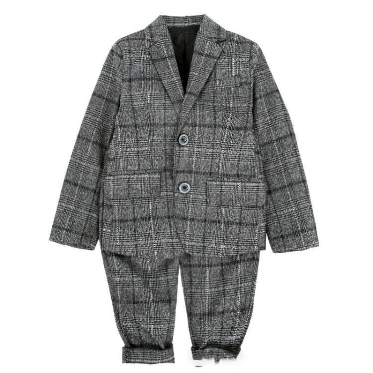 Boy's Suit Two Pieces Children's Casual Small Suit Boys' Clothes