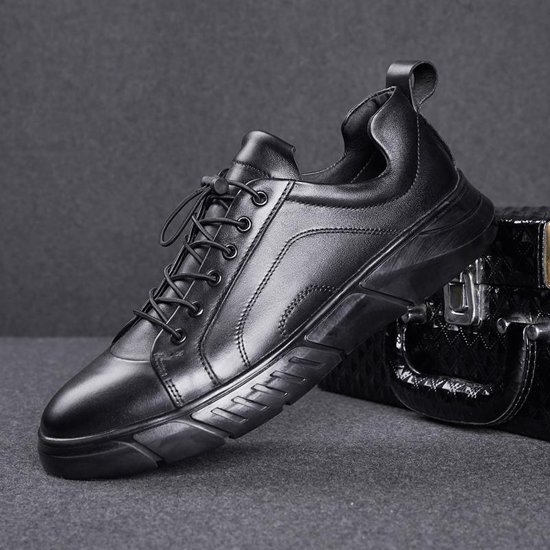 First layer cowhide men's leather shoes