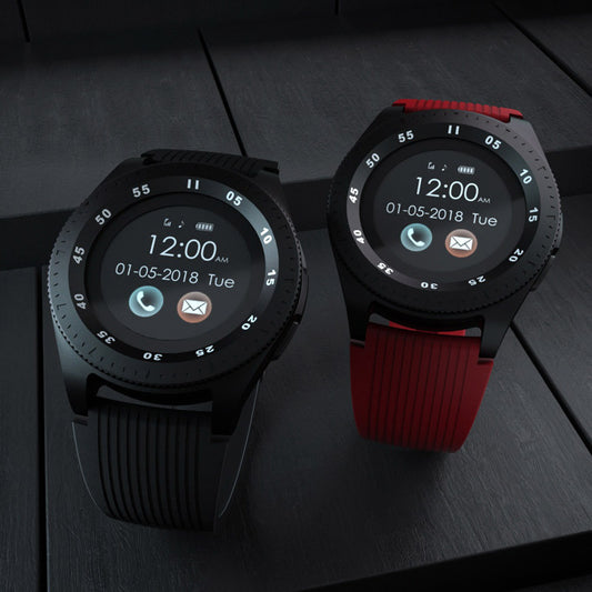 Smart watch phone card 1.3 round screen one button SOS sports step smartwatch Bluetooth smart bracelet