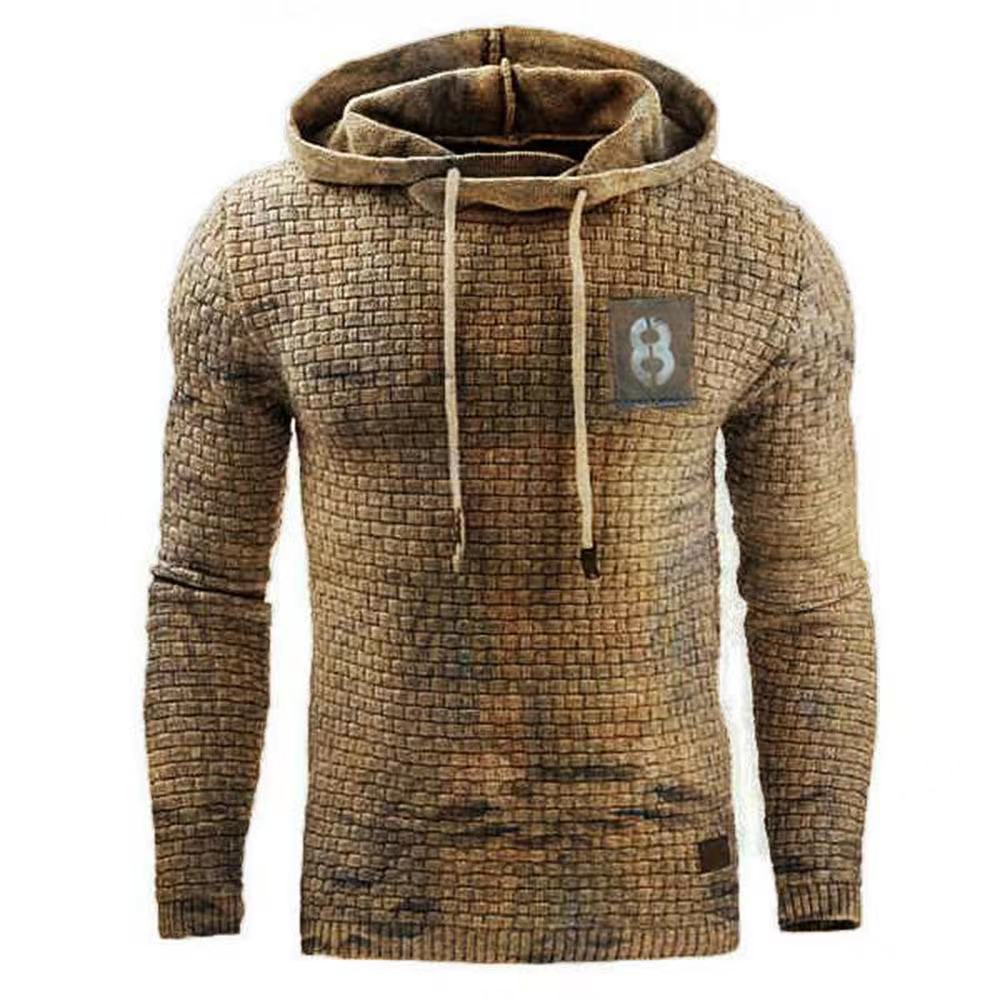 Men's Retro Sports Hoodie Sweatshirt
