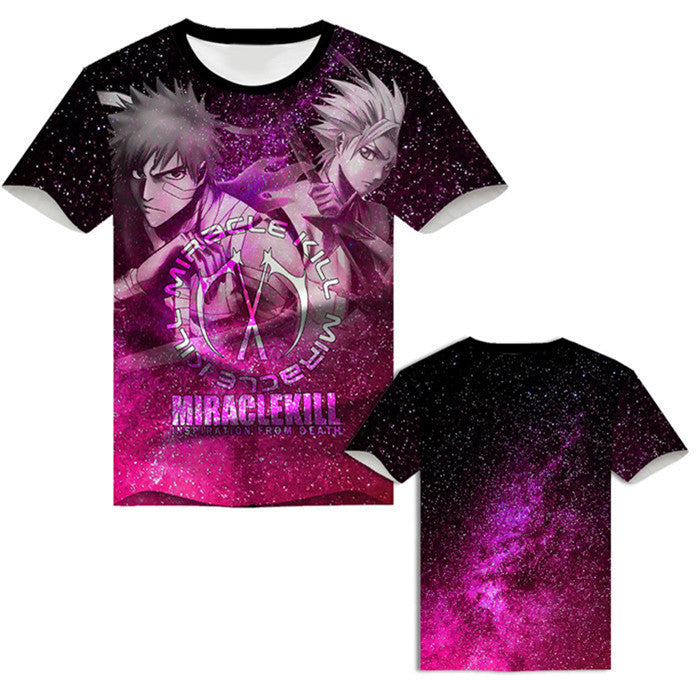 Kurosaki Ichigo Short Sleeve Hooded 3D Clothes Peripheral