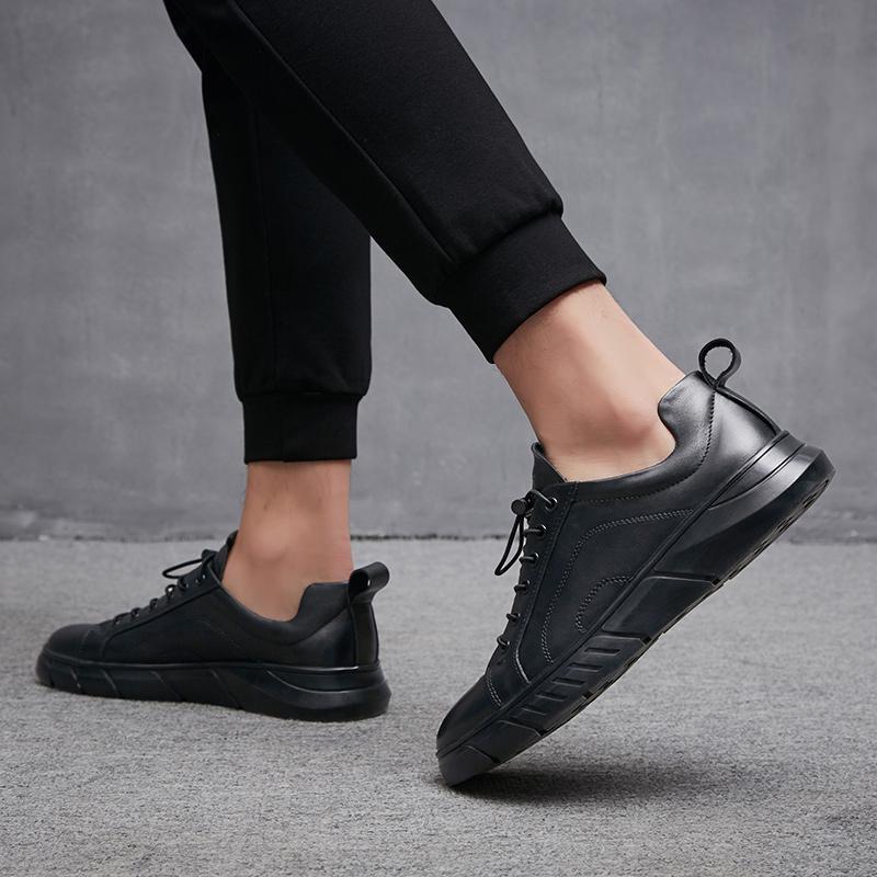 First layer cowhide men's leather shoes