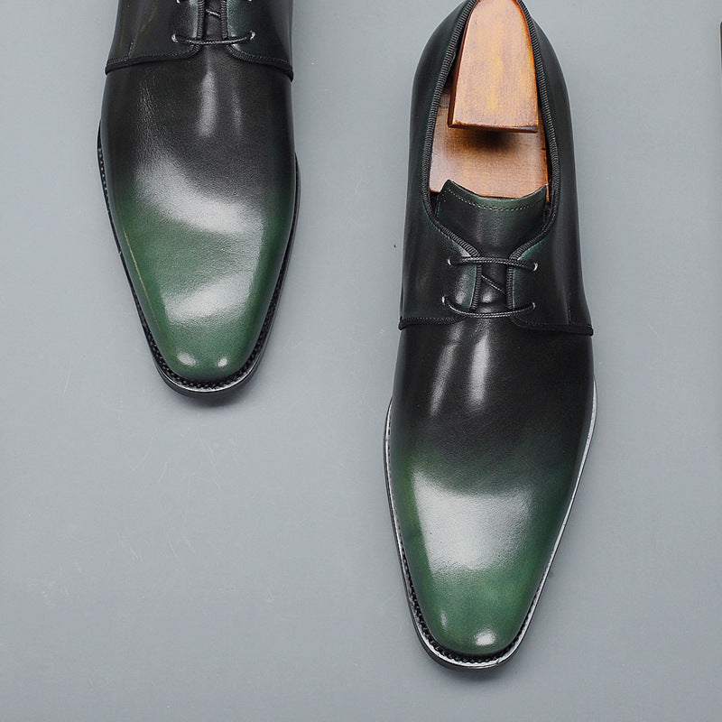 Men's Business Derby Leather Plus Size Dress Shoes