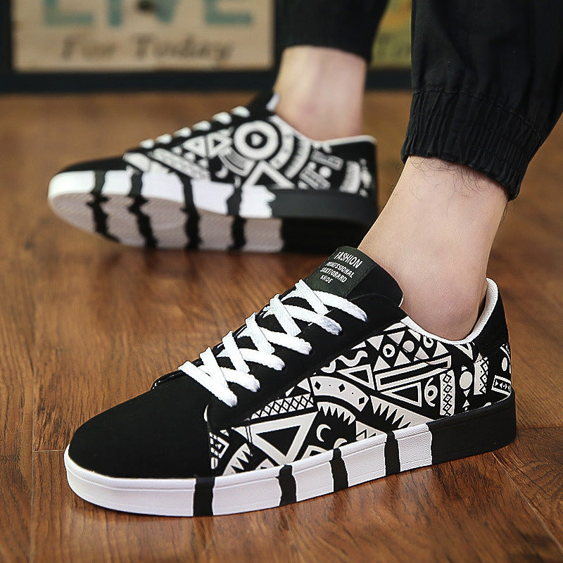 In the spring of 2021 new men's casual shoes shoes canvas shoes sport Metrosexual shoes 7631 Korean Students