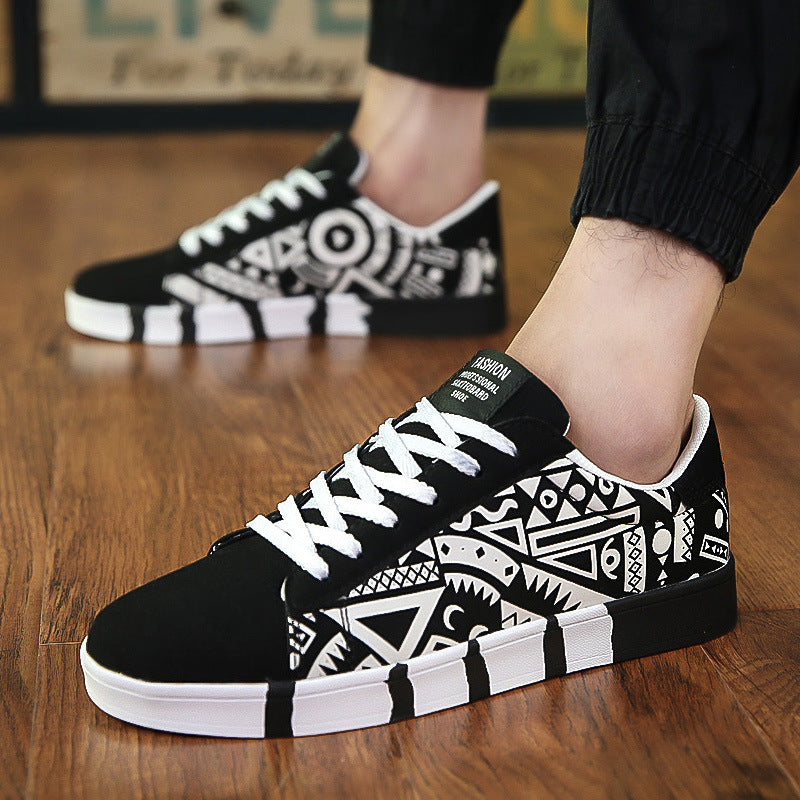 In the spring of 2021 new men's casual shoes shoes canvas shoes sport Metrosexual shoes 7631 Korean Students