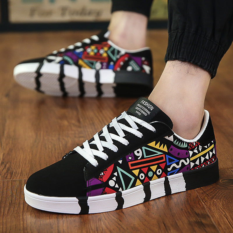 In the spring of 2021 new men's casual shoes shoes canvas shoes sport Metrosexual shoes 7631 Korean Students
