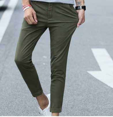 Men's summer nine points pants