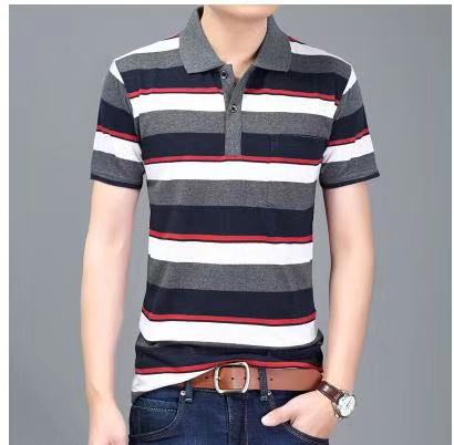 Lapel Short Sleeve Men