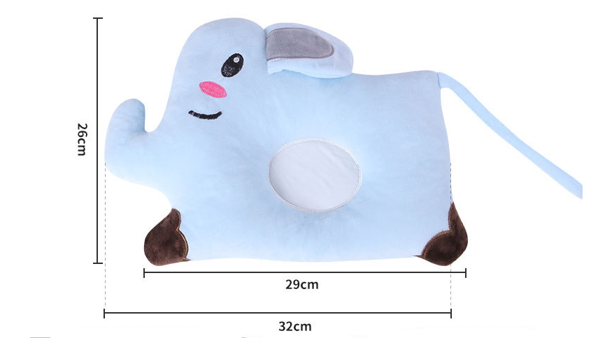 Yulan Beiji baby shaped pillow correction of baby deflection prevention pillow adjustable flat head cartoon pillow