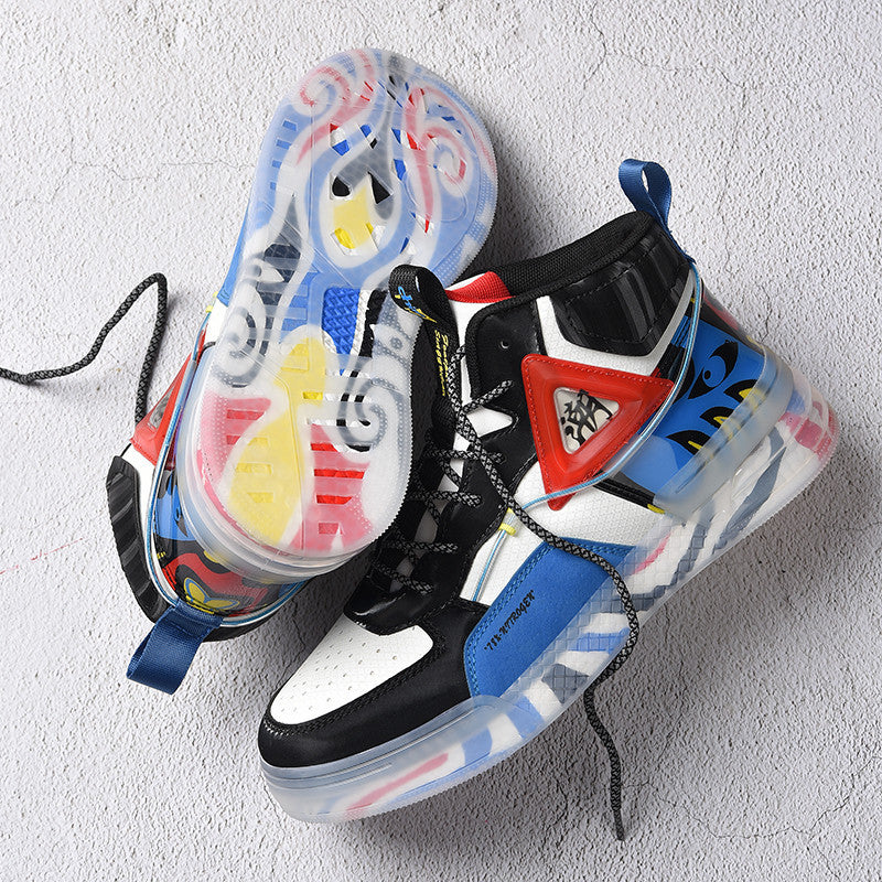 Facebook Leather Luminous Men's Shoes