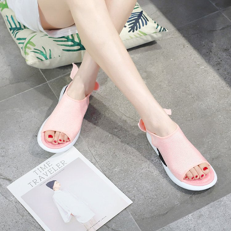 Fish Mouth Sandals Sponge Cake