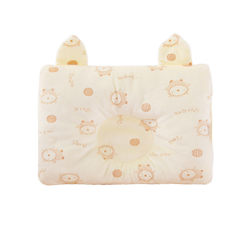 Yulan Beiji baby shaped pillow correction of baby deflection prevention pillow adjustable flat head cartoon pillow