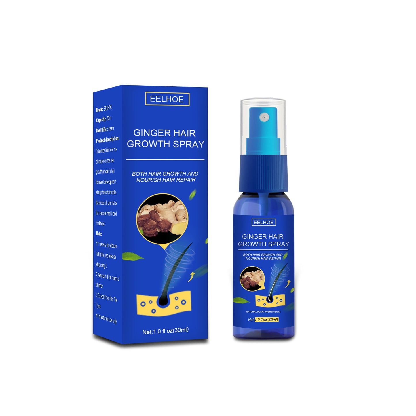 Nourishing Spray Scalp Massage Moisturizing Thick Hair Hair Care