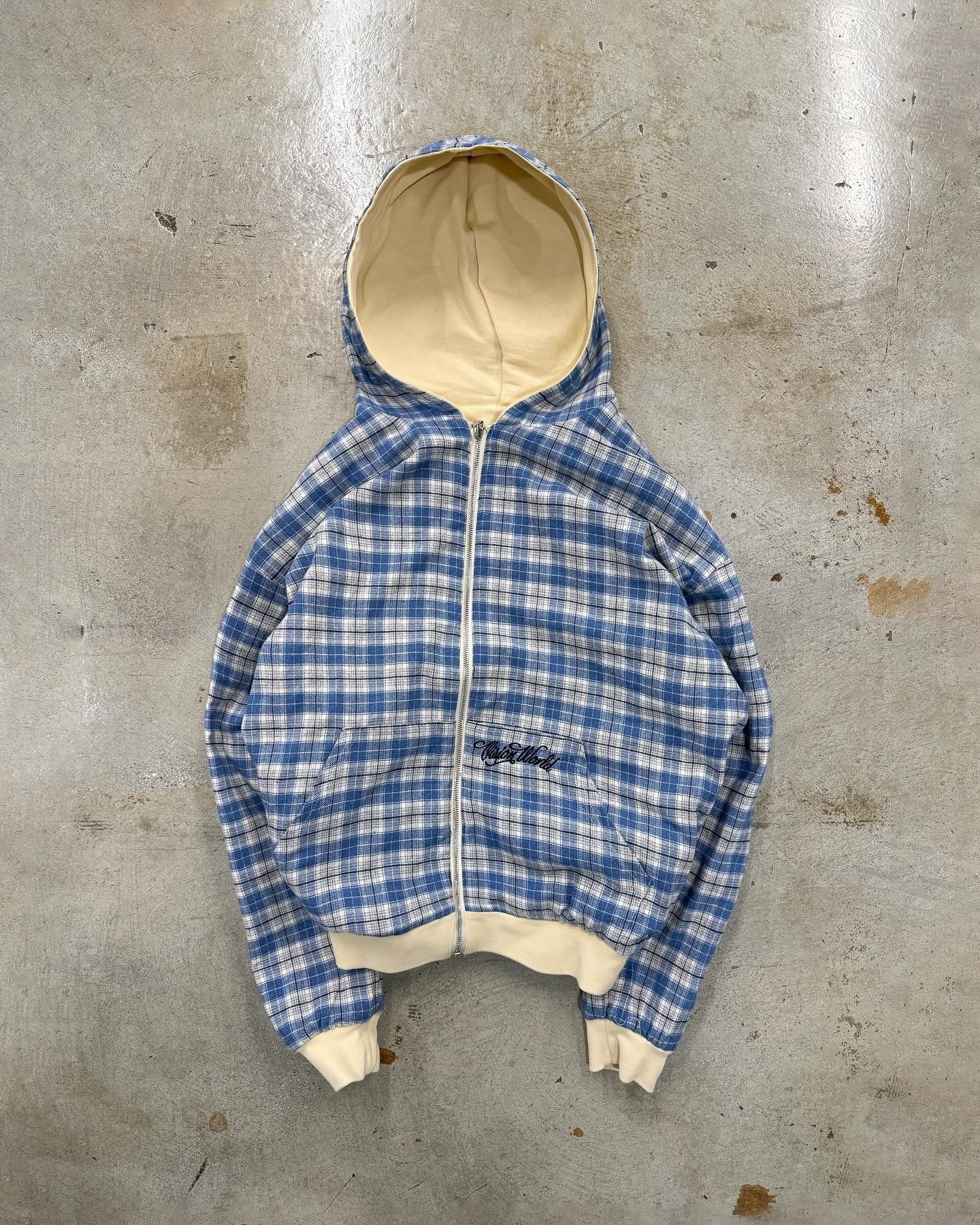 Double-sided Wear Hooded Cardigan Sweater