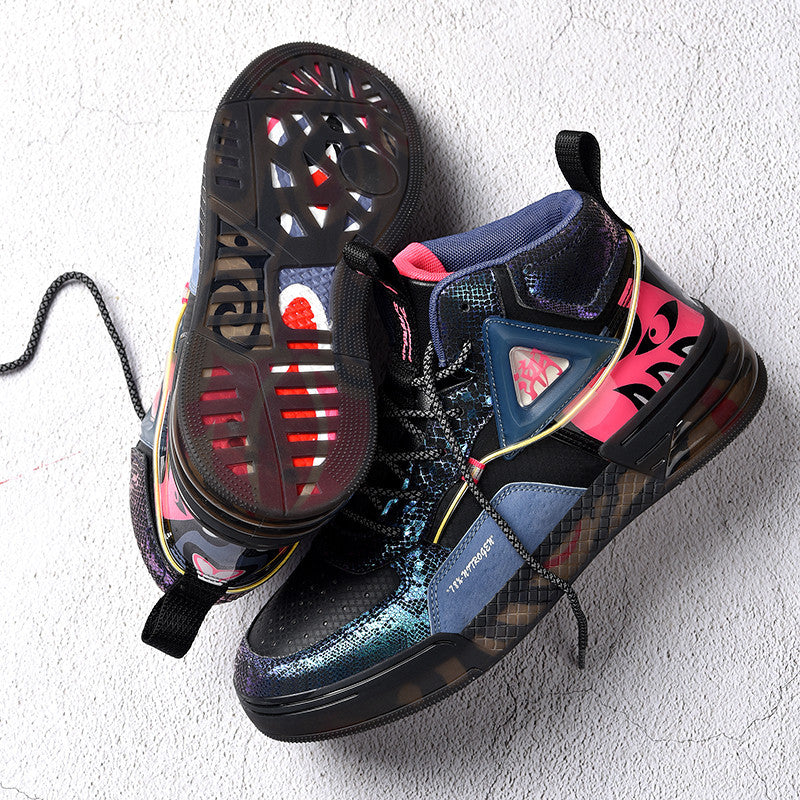 Facebook Leather Luminous Men's Shoes