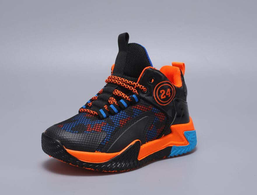 Autumn New Boys' Sports Shoes Non-slip Medium And Big Children