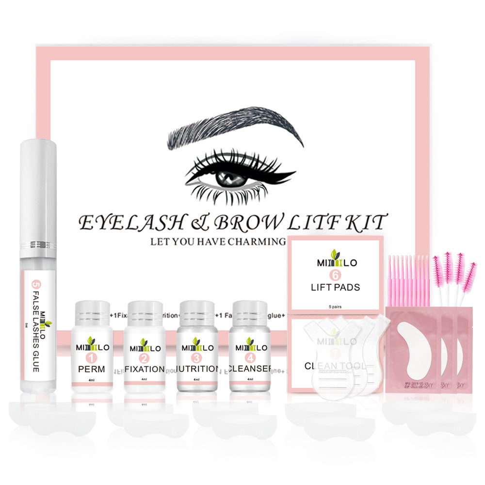 eyelash scalding set eyelash simple scalding keratin curling LashLift scalding eyebrows wild eyebrows