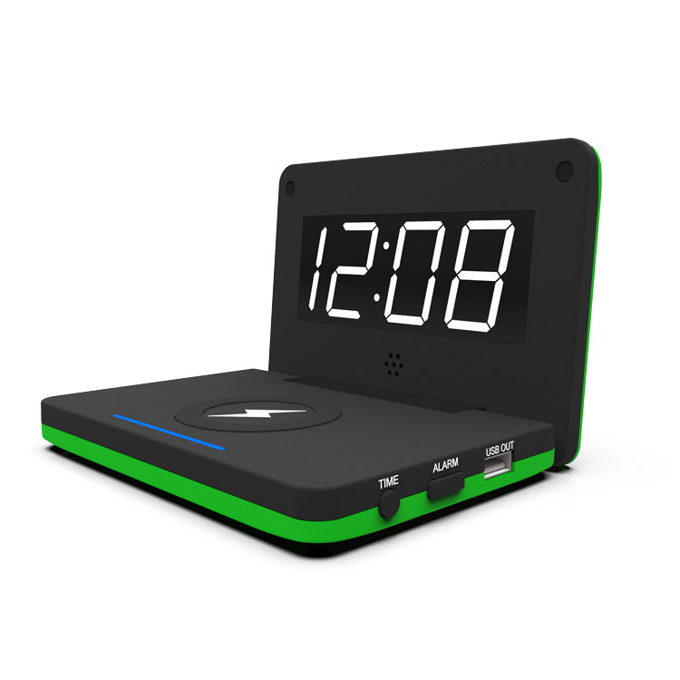 Foldable wireless charging subclock