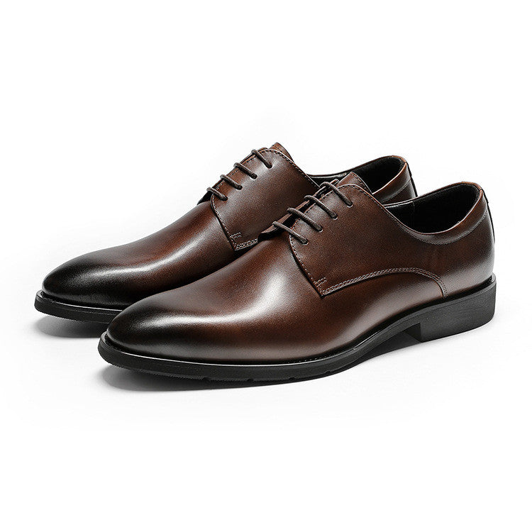 Men's British casual leather shoes