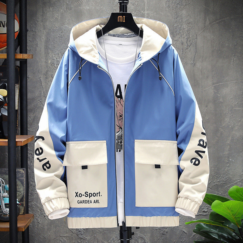 Workwear Jacket Korean Style Trendy And Handsome Men's Top Clothes