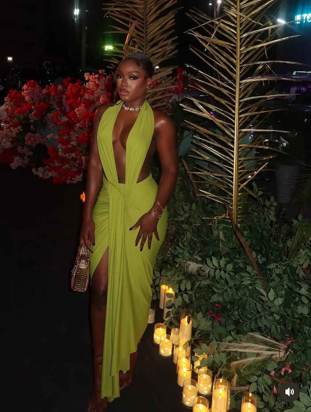 Fashionable Figure-hugging Solid-color Hollow-out Design Backless One-piece Dress