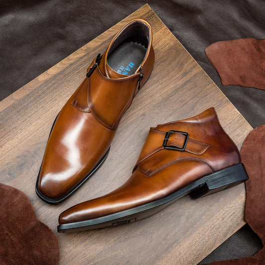 New Martin Boots Men's High-Top Shoes Short Boots Men's Boots Trend