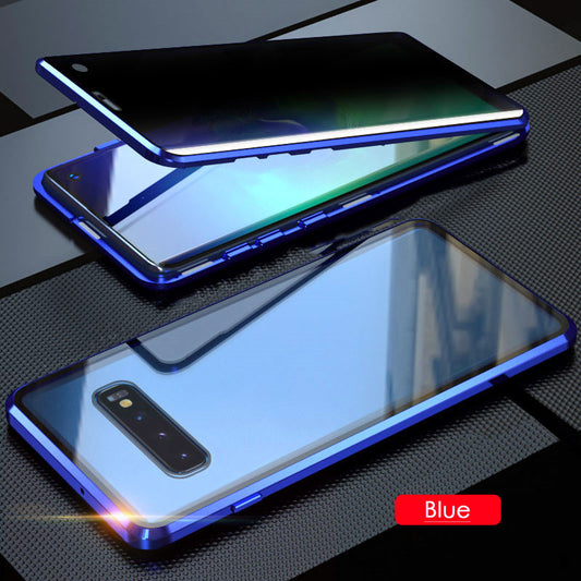Anti-peeping Double-sided Glass Magnetic Phone Case