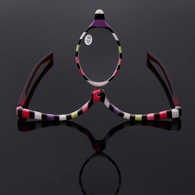 Reading glasses makeup glasses