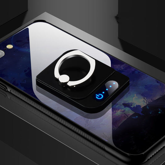 Fingerprint Sensor Touch Ignition Mobile Phone Holder Creative Usb Ring Buckle