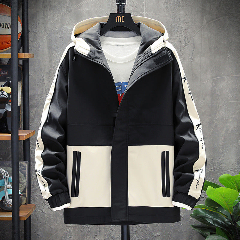 Workwear Jacket Korean Style Trendy And Handsome Men's Top Clothes