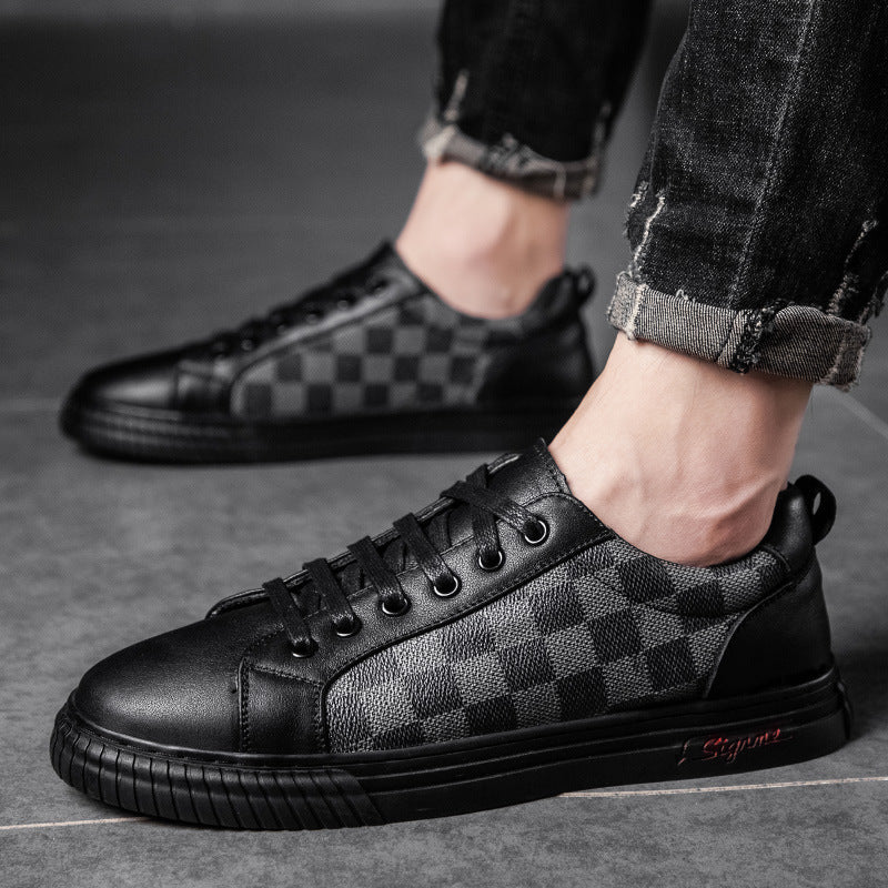 Comfortable Shoes Fashion Trend Casual Shoes Breathable Plaid