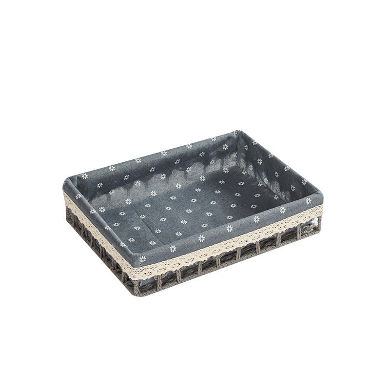 Fashion Creative Rattan Woven Storage Basket