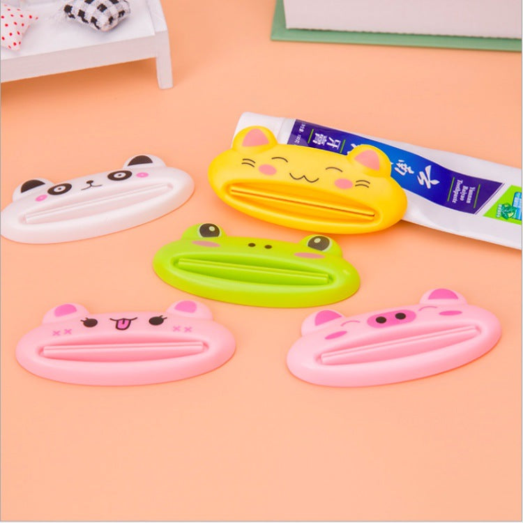 Cartoon lazy toothpaste