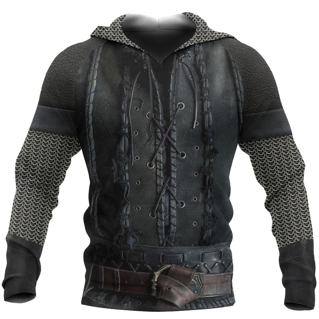 God Of War Men's Armor Printed Sweater Long Sleeve Sweater