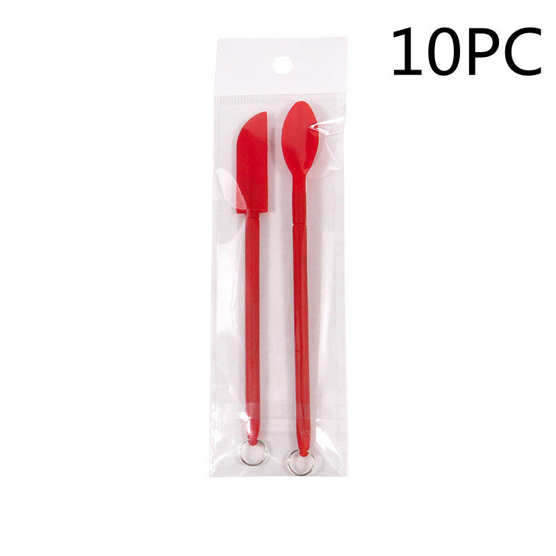 Cosmetic Silicone Spatula Mini Retractable Extended