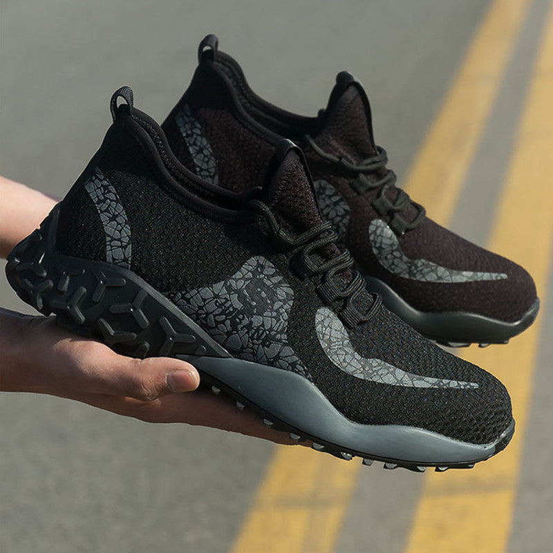 Flying weave labor insurance shoes