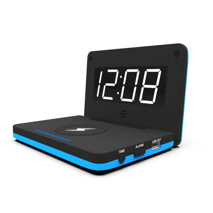 Foldable wireless charging subclock