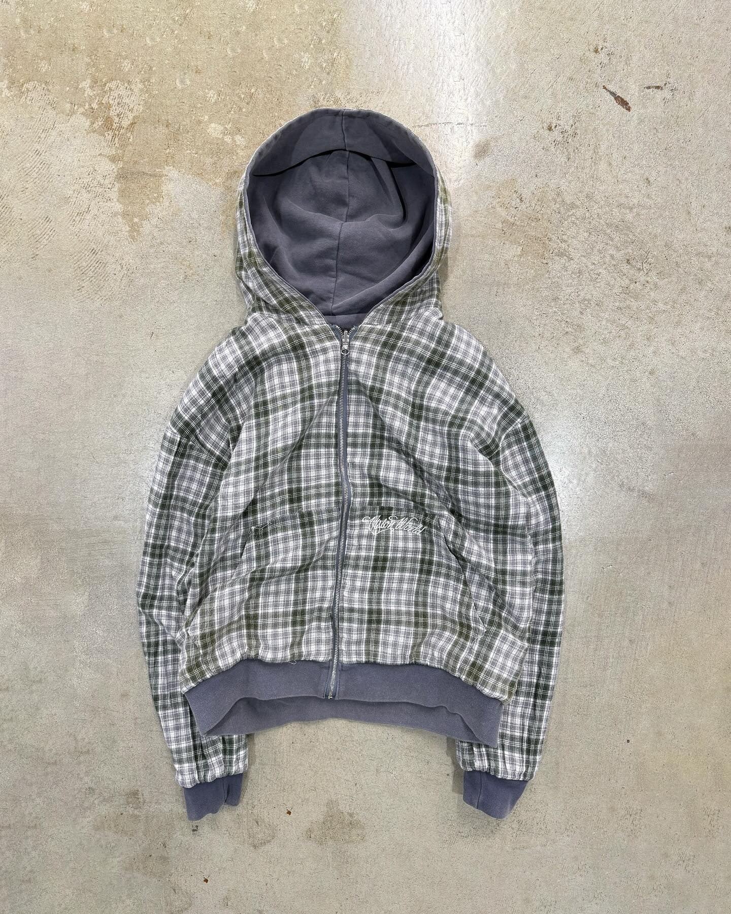 Double-sided Wear Hooded Cardigan Sweater