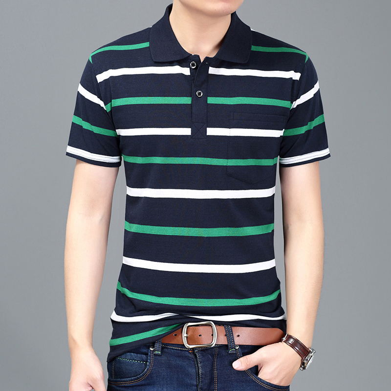 Lapel Short Sleeve Men