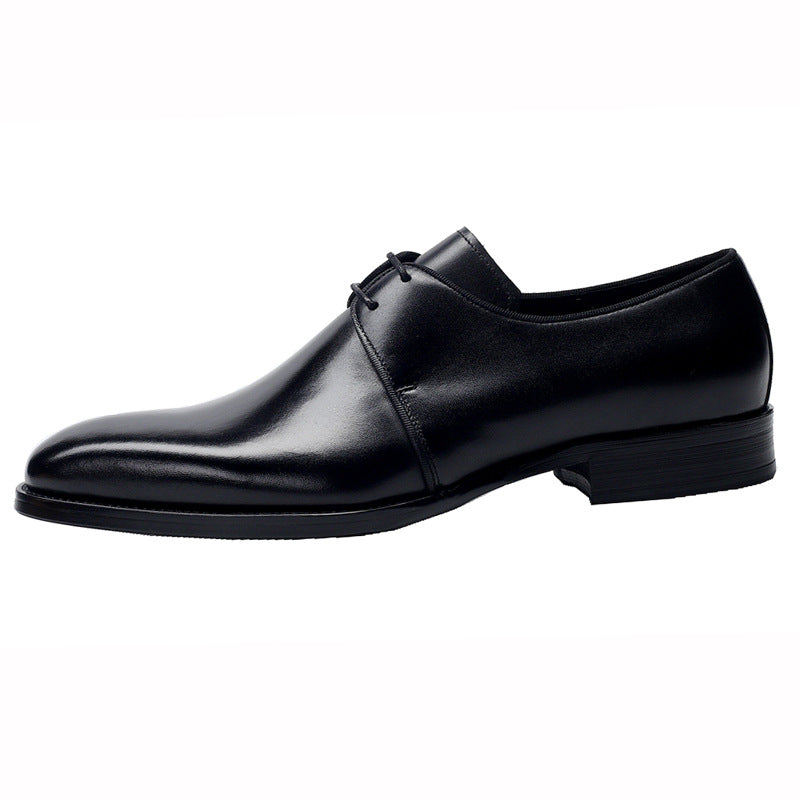 Men's Business Derby Leather Plus Size Dress Shoes