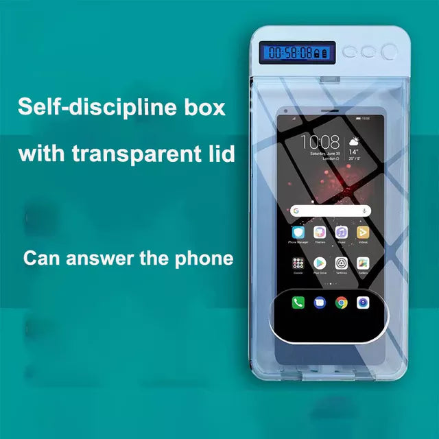 Fashion Simple Mobile Phone Timing Time Lock Box