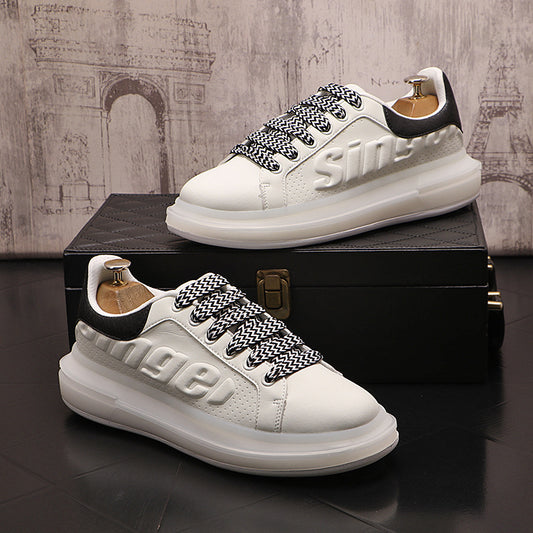 New Men's White Casual Shoes