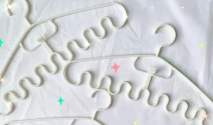 Wave Coat Hanger Wardrobe Plastic Traceless Sling